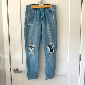 Abercrombie Curve Love High Rise Super Skinny Ankle